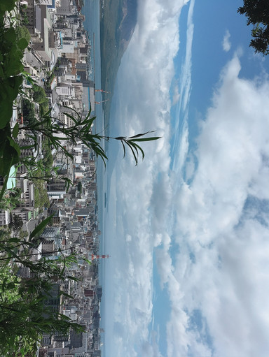 A picturesque place straight out of a Japanese anime, Kagoshima