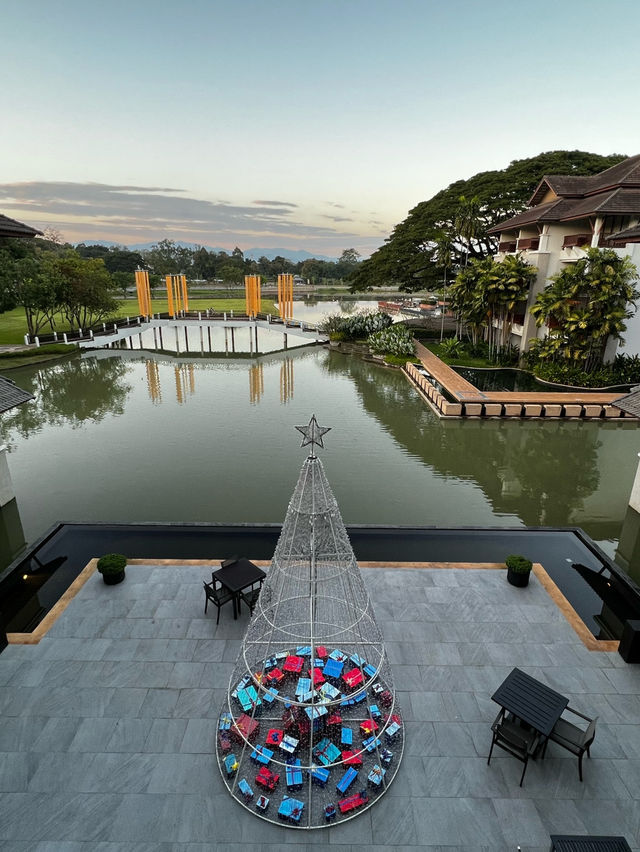 🌳โรงแรม เลอ เมอริเดียน พักผ่อนริมแม่น้ำกก