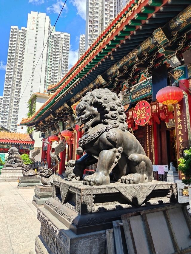 ขอพรวัดหว่องไท่ซิน ⛩️🙏