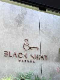 ร้านกาแฟ Black shot @มาบข่า ระยอง