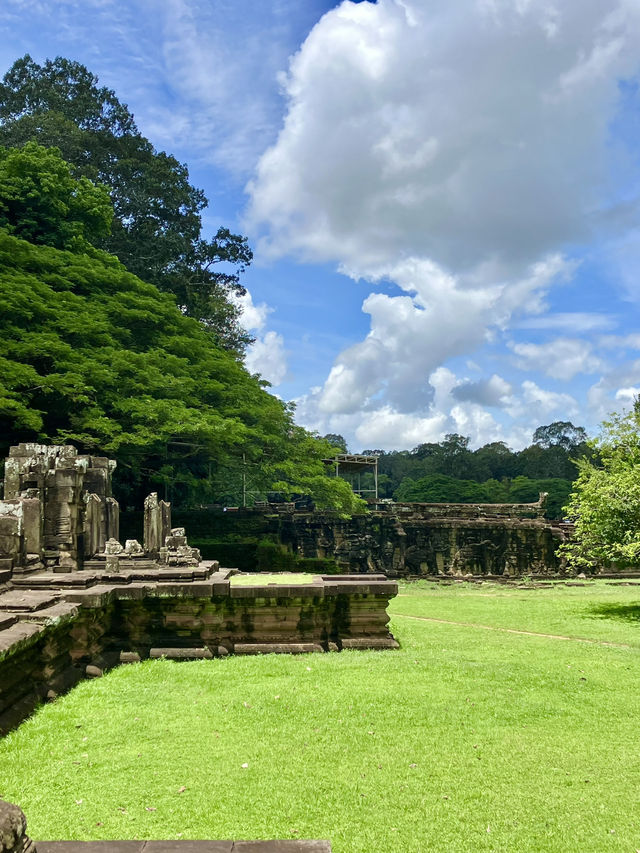 象のテラスinアンコールワット遺跡群🇰🇭