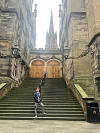 A Spellbound Glimpse: The University of Edinburgh’s Enchanted Silhouette