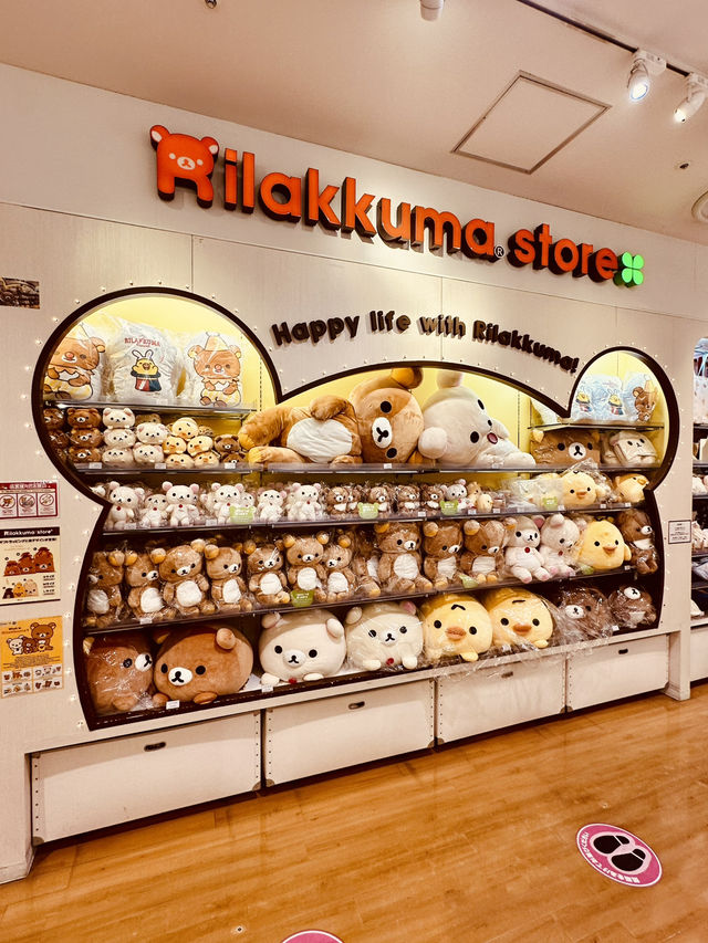 Cartoon Paradise🌟 Rilakkuma Store Fukuoka Parco — A Kawaii Paradise