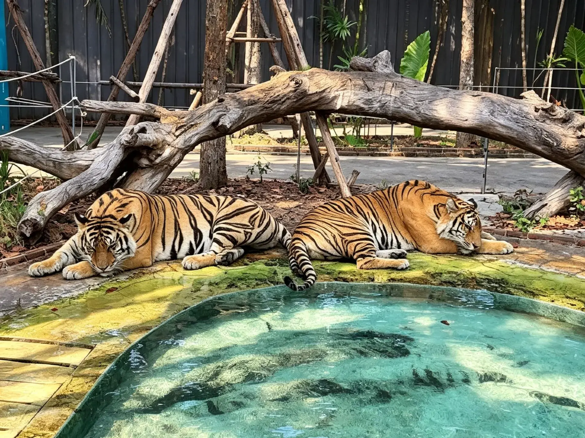 パタヤでしか味わえないユニークな体験｜タイガーパーク・パタヤ（Tiger Park Pattaya）。