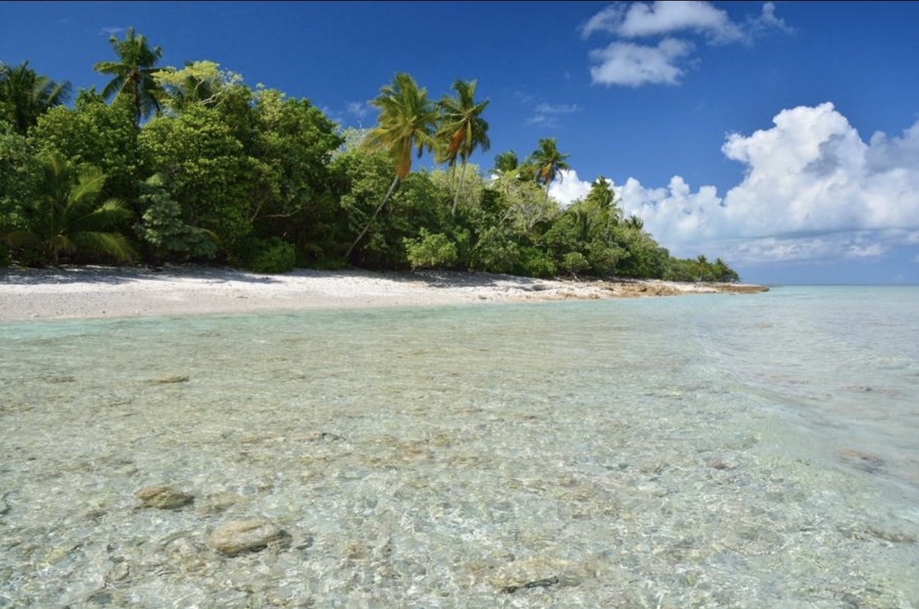 Traveling to Kiribati.