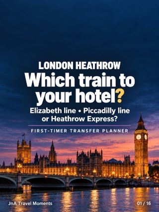 London Heathrow First-Timer Transfer Planner: Elizabeth Line, Piccadilly Line—or Heathrow Express?