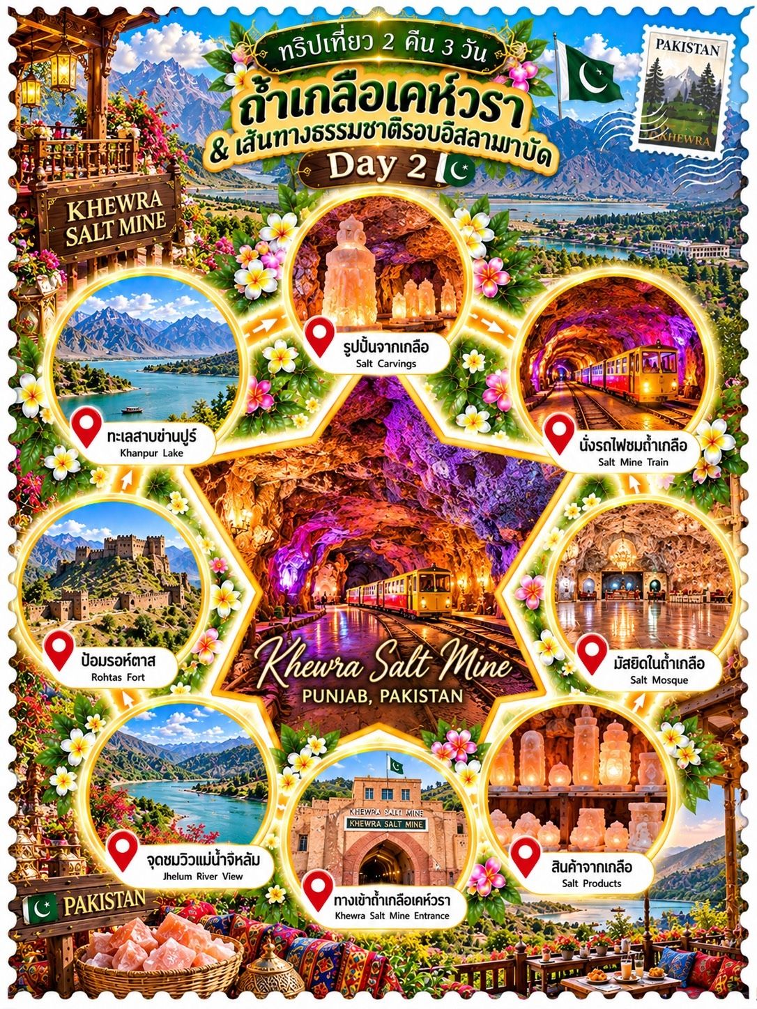 Discover Pakistan's Wonders: A Journey Through Islamabad’s Grandeur and Khewra’s Underground Magic