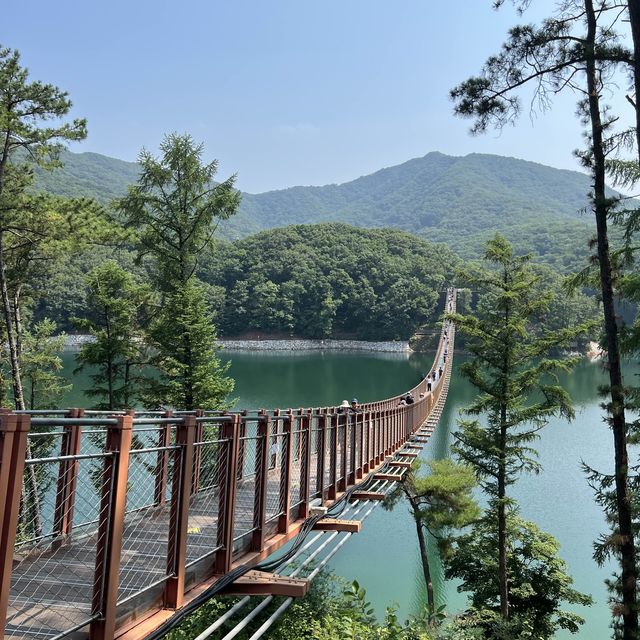 파주 양주 마장호수 출렁다리 산책길😅