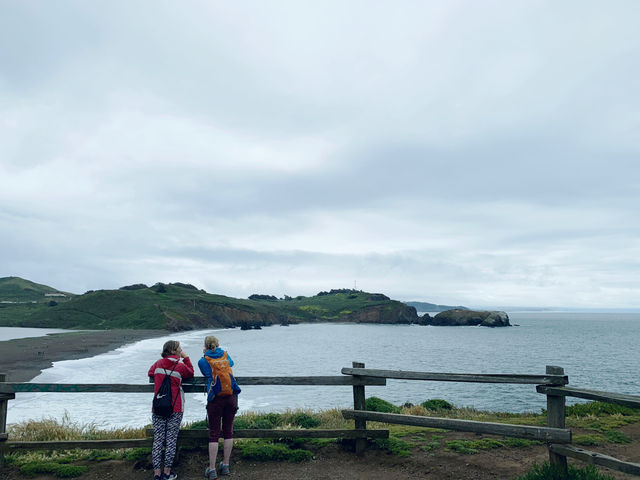 Rodeo Beach，windswept and exhilarating……