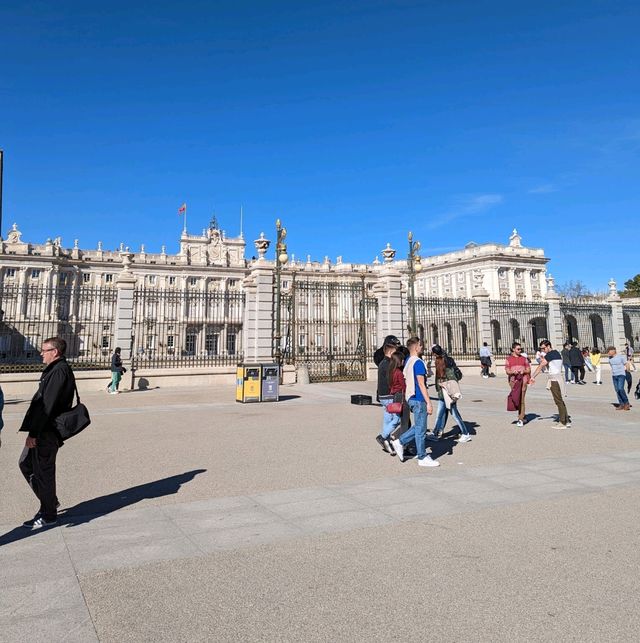 The incredible Royal palace of Madrid 