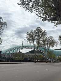 The Bridge of Peace in Tbilisi: Shimmering Harmony