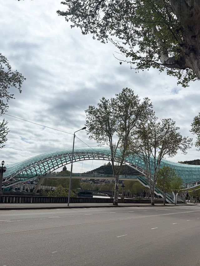 The Bridge of Peace in Tbilisi: Shimmering Harmony