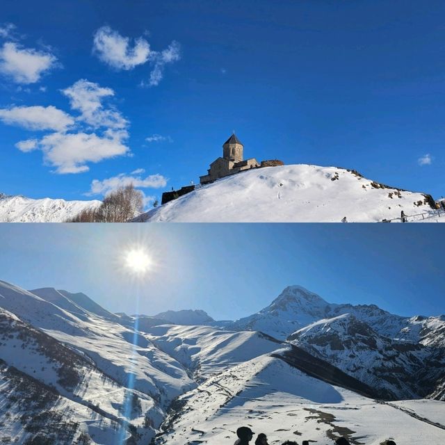 Gergeti Trinity Church – The Crown Jewel of the Kazbegi Tour ⛪🏔️