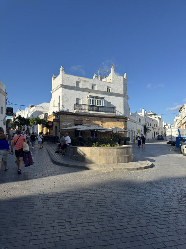 Beautiful Saturday at a Beach in Cadiz, Spain