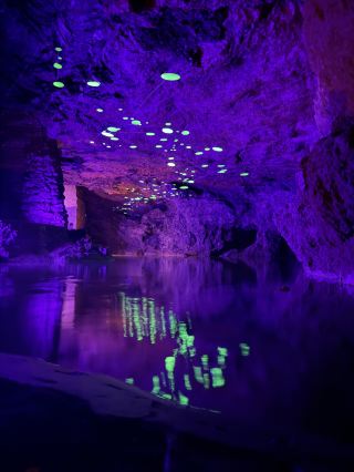 An Underground Sculpture Park? Yes You Read Correctly! Check Out Clearwell Caves And Be Amazed.