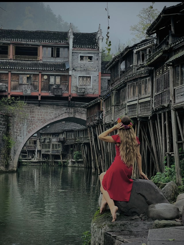 Fenghuang Ancuent Town photo spots 🪭🪷
