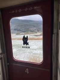 🚂 Scenic Journey to Mt. Aso : Taking the Train to Aso on January 2nd