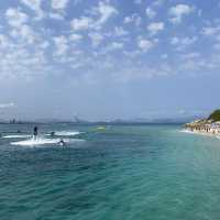 Clearest beach in sanya(wuzhizhou island)