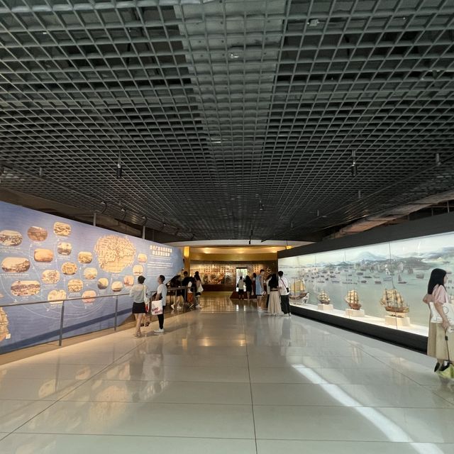 打卡廣州十三行博物館
