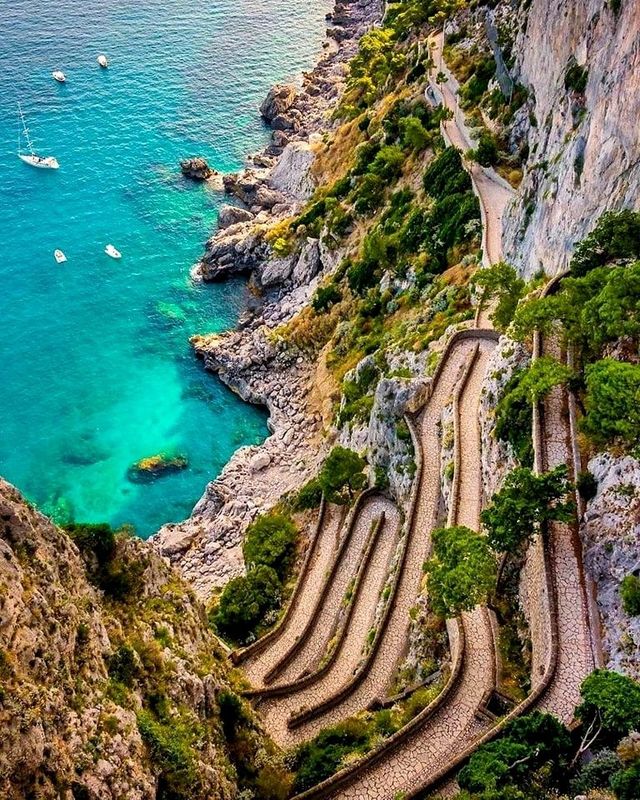 Capri - Italians call it the most beautiful island in the world 🏝️