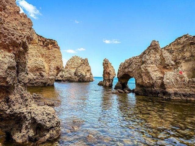 Awe-Inspiring Views on Clifftop Trails in Lagos, Portugal 🌊📷