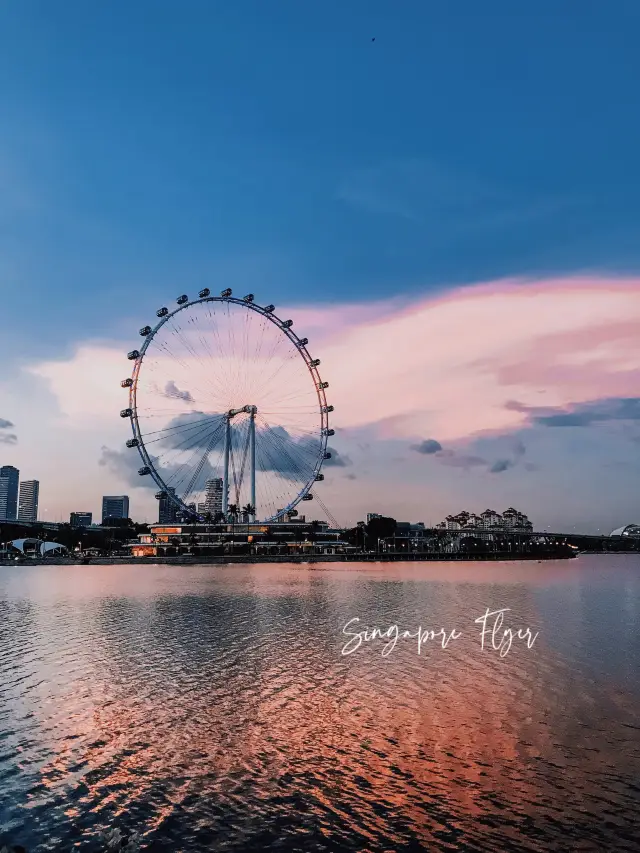 😍 Spectacular views from Singapore Flyer