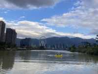 晉安湖公園,休閒露營散步的好去處