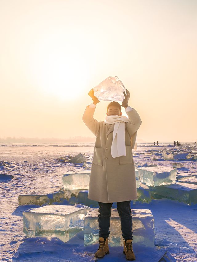 鑽石海免費開放這是哈爾濱獨一份的浪漫