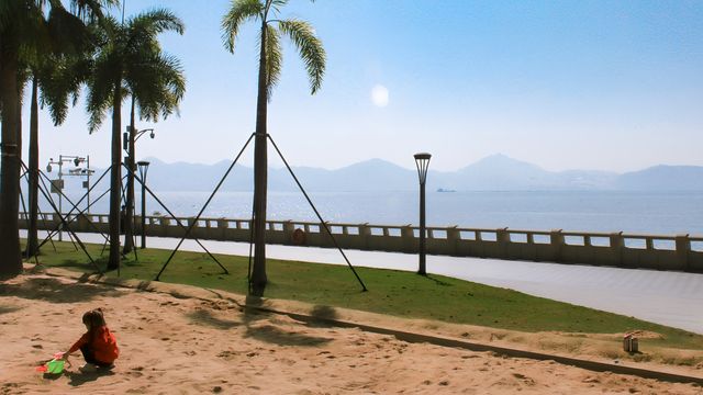 深圳女娲濱海公園：感受海風吹拂