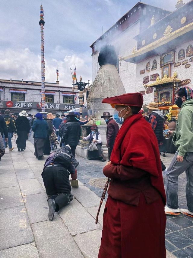 拉薩~大昭寺“沒去過大昭寺就等於沒來過拉薩”