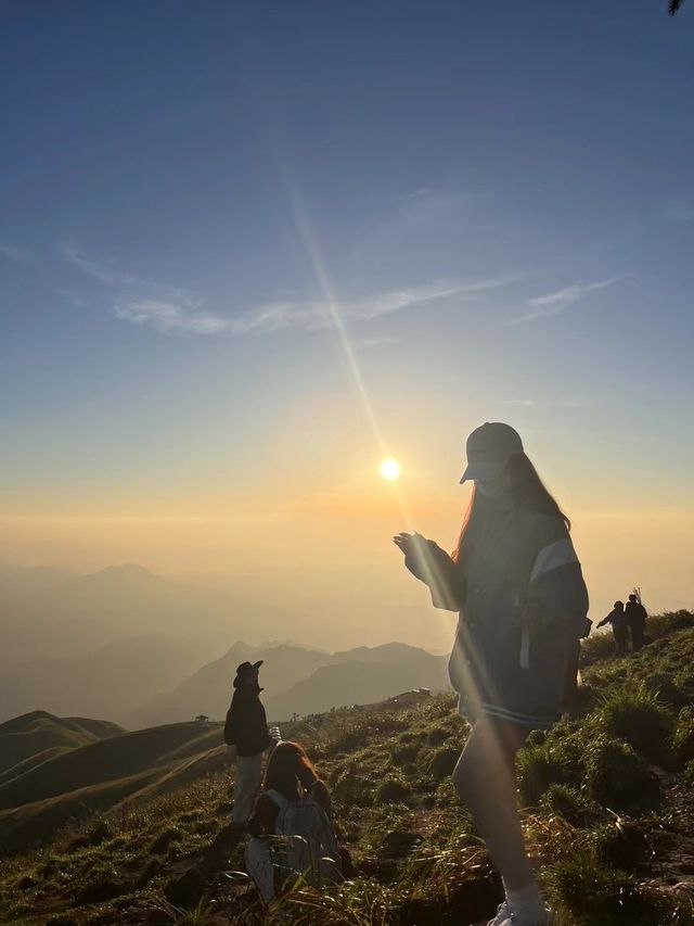 一生一去一次的武功山！打卡