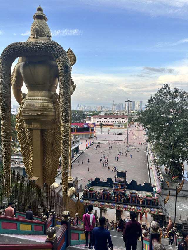 The Iconic Rainbow Stairs of Batu Caves, Kuala Lumpur 