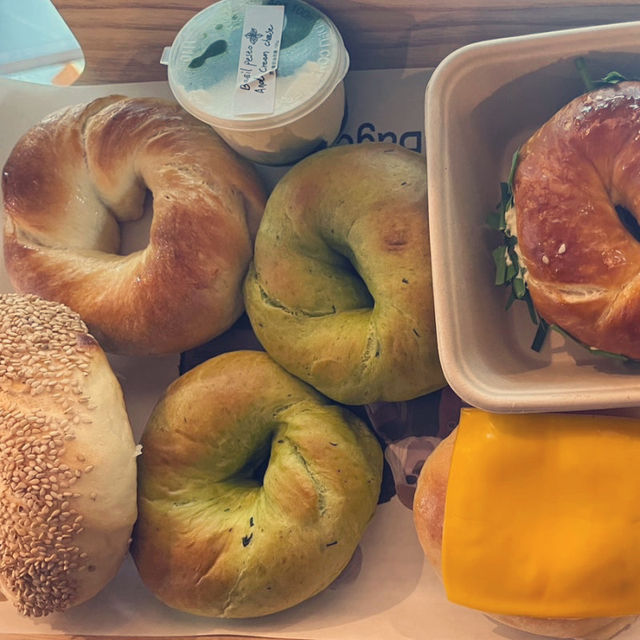 서울에는 런던베이글뮤지엄이 았으면 상하이에는 뉴욕베이글뮤지엄🥯