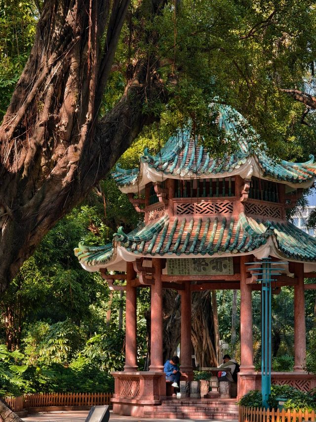周末沒地方去 就來這個嶺南風十足的公園吧