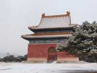 薄雪紅妝祭皇家——清東陵