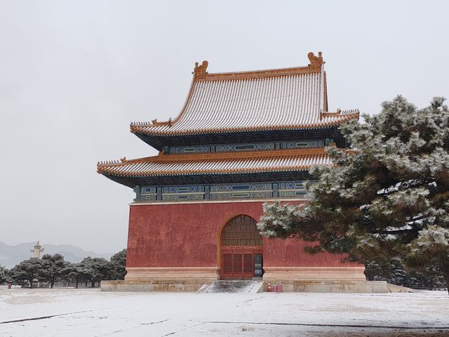 薄雪紅妝祭皇家——清東陵