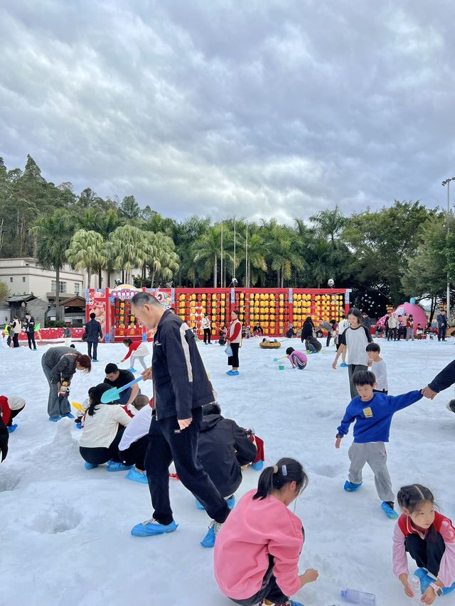 快來東莞隱賢山莊接財神呢