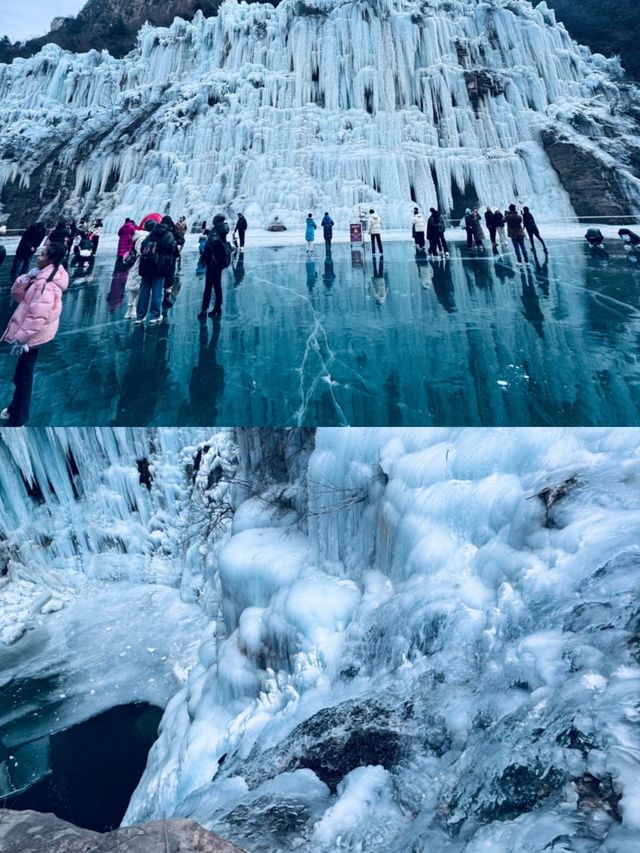 這不是冰島也不是挪威而是山西通天峽