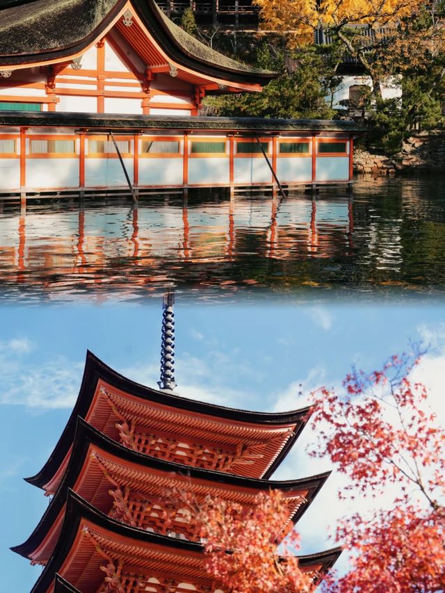 廣島嚴島神社︱邂逅海上鳥居的夢幻之境