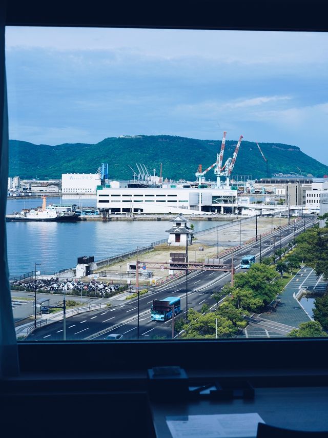 瀨戶內海跳島遊，酒店還是選在碼頭附近吧