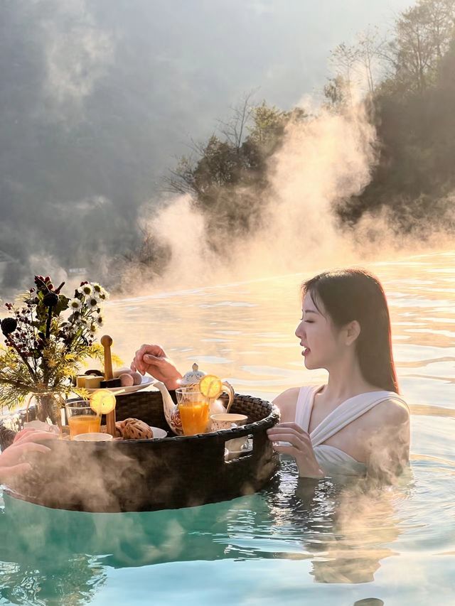 藏在森林裡的治癒天堂，浸溫泉賞星空！