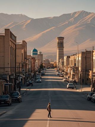 Stroll through Bishkek: Embrace the leisurely pace of life in Kyrgyzstan's capital.