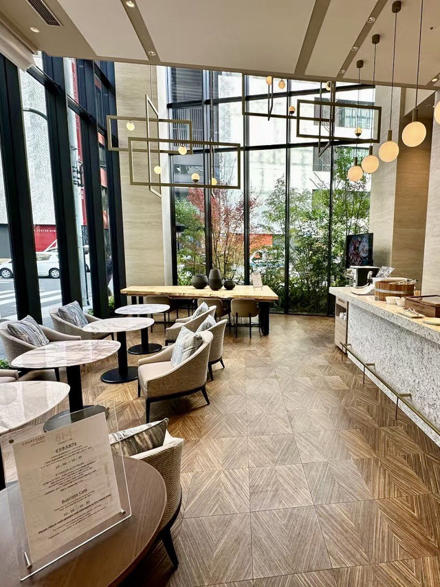 俯視城市秩序的靜謐基地：大阪本町萬怡酒店