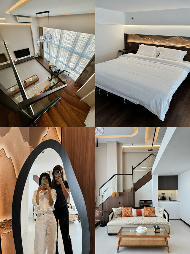 汕頭輕奢民宿分享！！高空海景Loft
