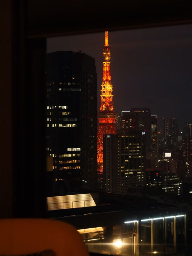絕美視野！ANA東京洲際酒店，把東京塔收進眼底🗼