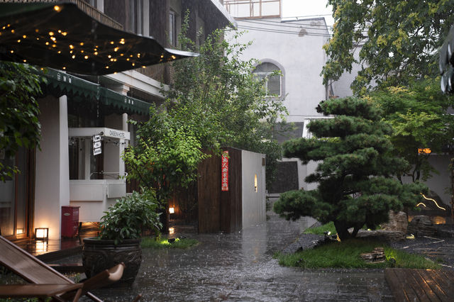 藏在胡同深處的東方庭院
