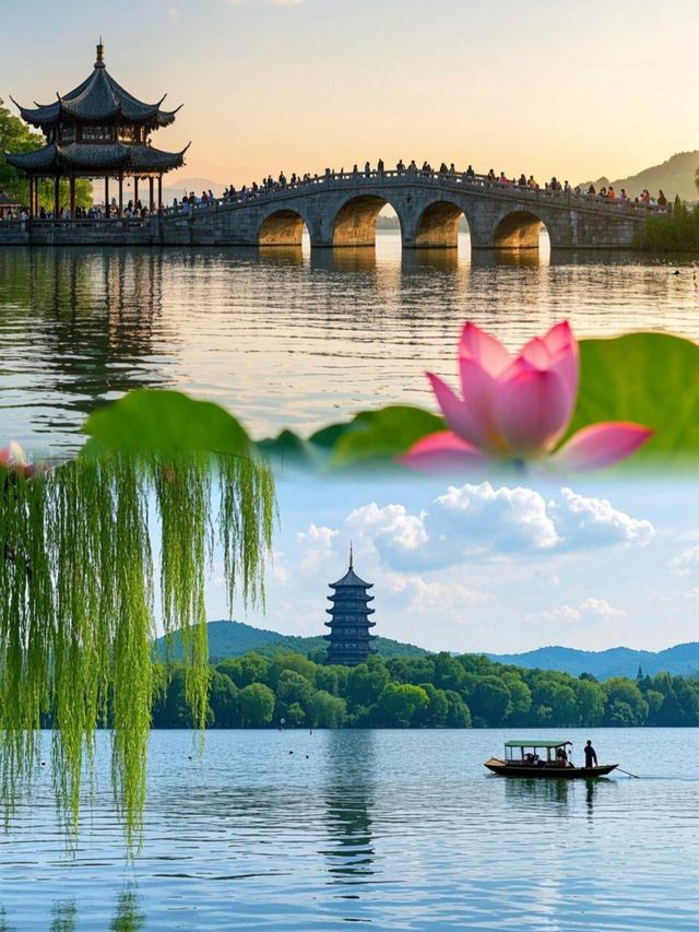 1.無數遊客都喺度打卡嘅西湖風景名勝區，快啲嚟體驗！