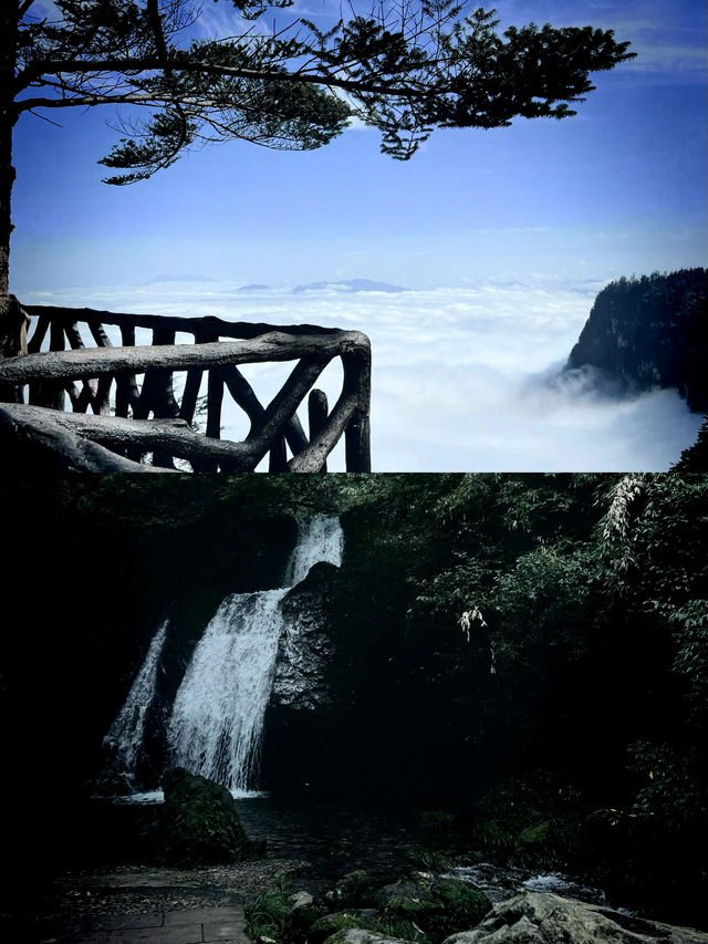 瓦屋山真係靚到好似仙境咁！