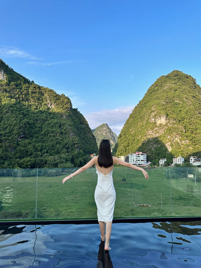 陽朔度假 | 住進山水畫裡真的太美啦