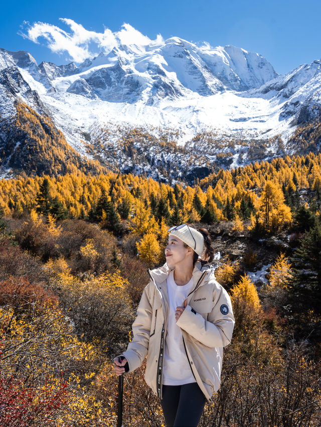 在川西，拍到了我的人生照片～